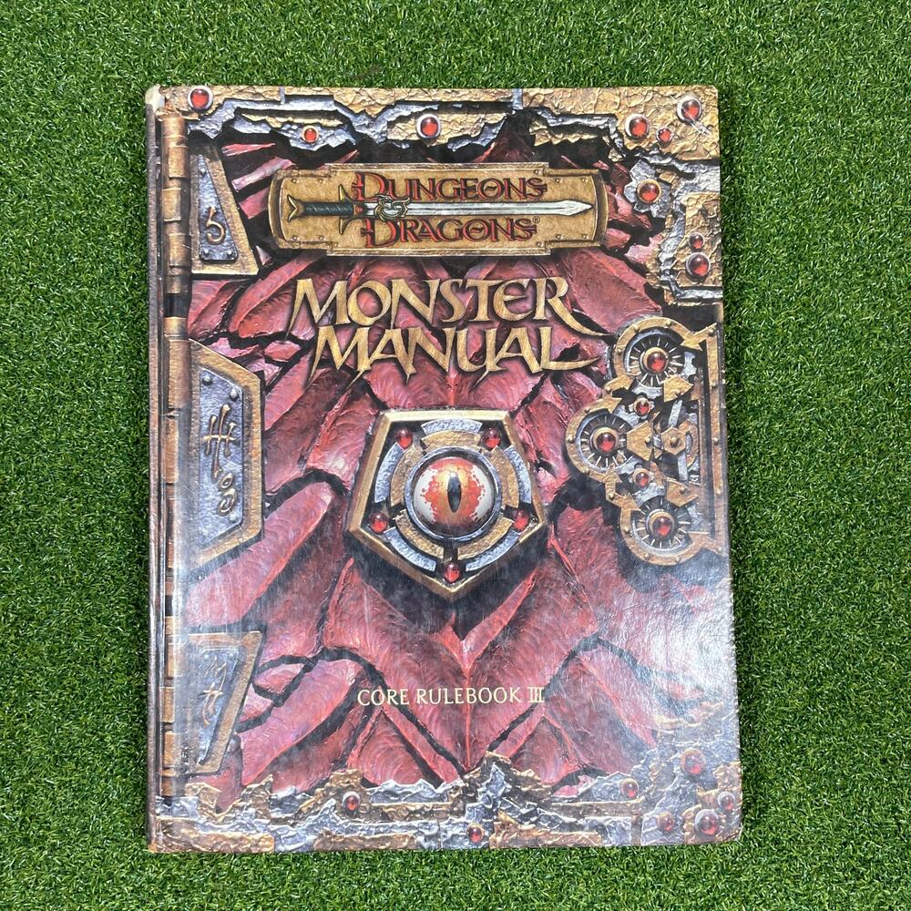 Dungeons & Dragons Monster Manual III Core Rulebook III D&D 3.5 HC